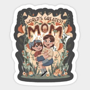 Mom Day Sticker